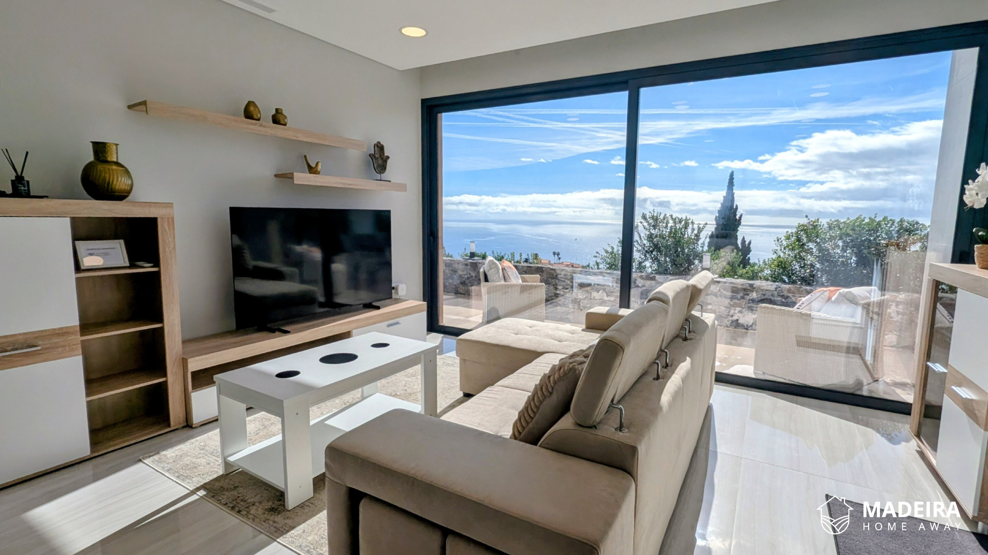 Chill outside with green gardens at AL Madeira luxury holidays