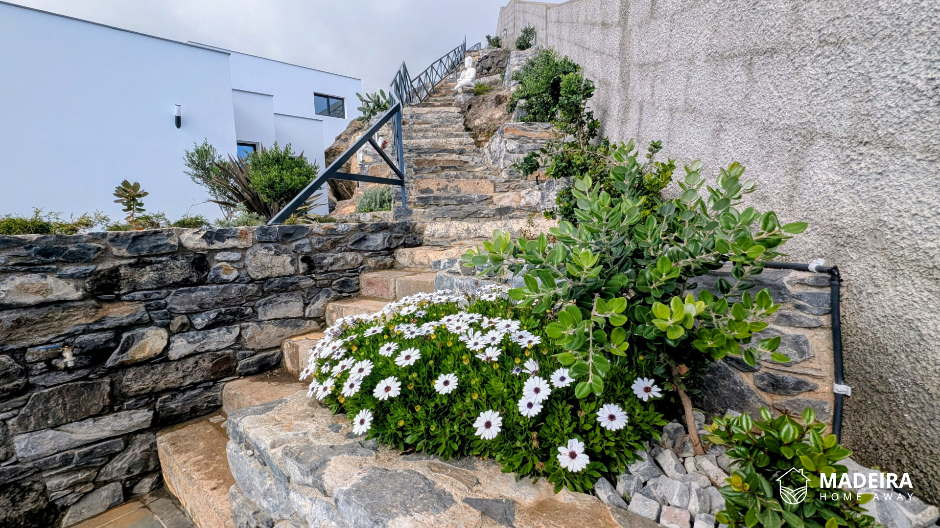 Chill outside with green gardens at AL Madeira luxury holidays